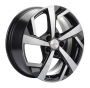 Легковой диск Khomen Wheels KHW1712 7x17 5x108 ET40 54,1 Black